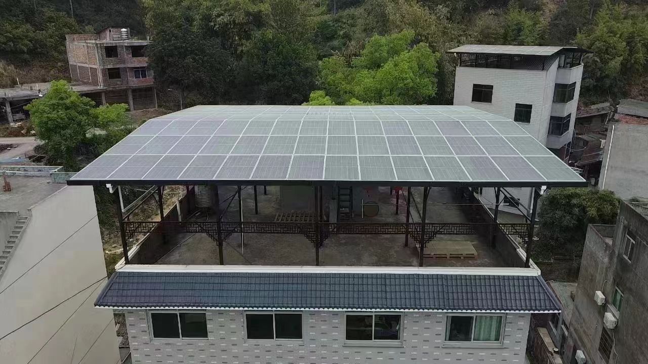 南京15kw+10kwh自建别墅家庭光伏储能系统